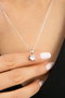 Heliophilia Silver Collar CK9324 Plateado